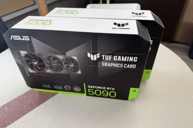 ASUS GEFORCE RTX 5090 TUF Gaming 32GB GDDR7 OC EDITION GPU – New Sealed