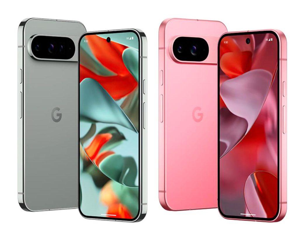 Detailed specifications for the Pixel 9 Pro