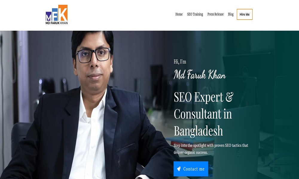 Md Faruk Khan: SEO Expert in Bangladesh