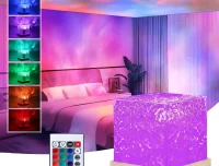 USB Dynamic Water Pattern LED Lamp