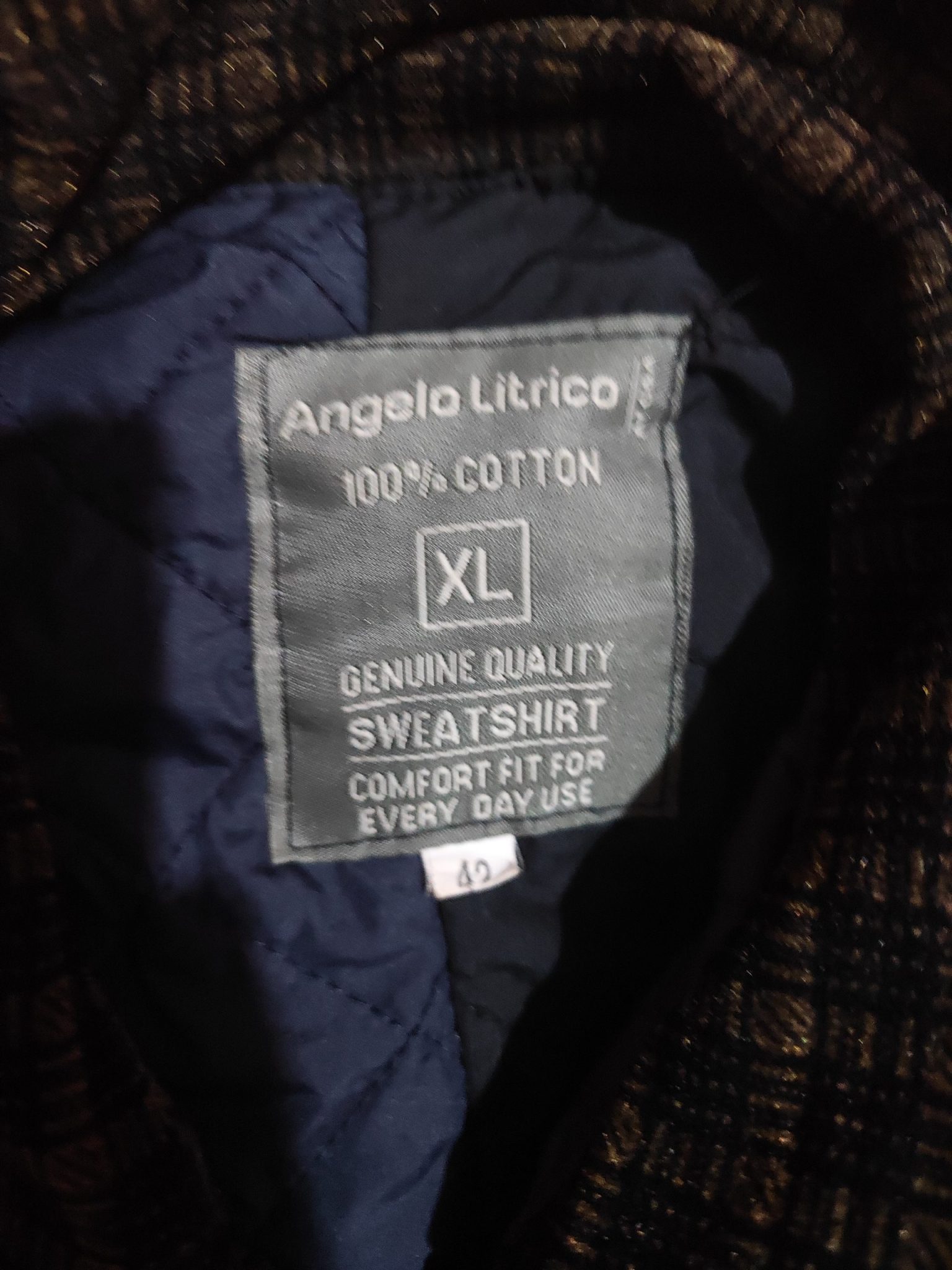 100% Cotton D&G Angela Litrico Kids Sweatshirt 🌟 Comfort Fit (Size 42)