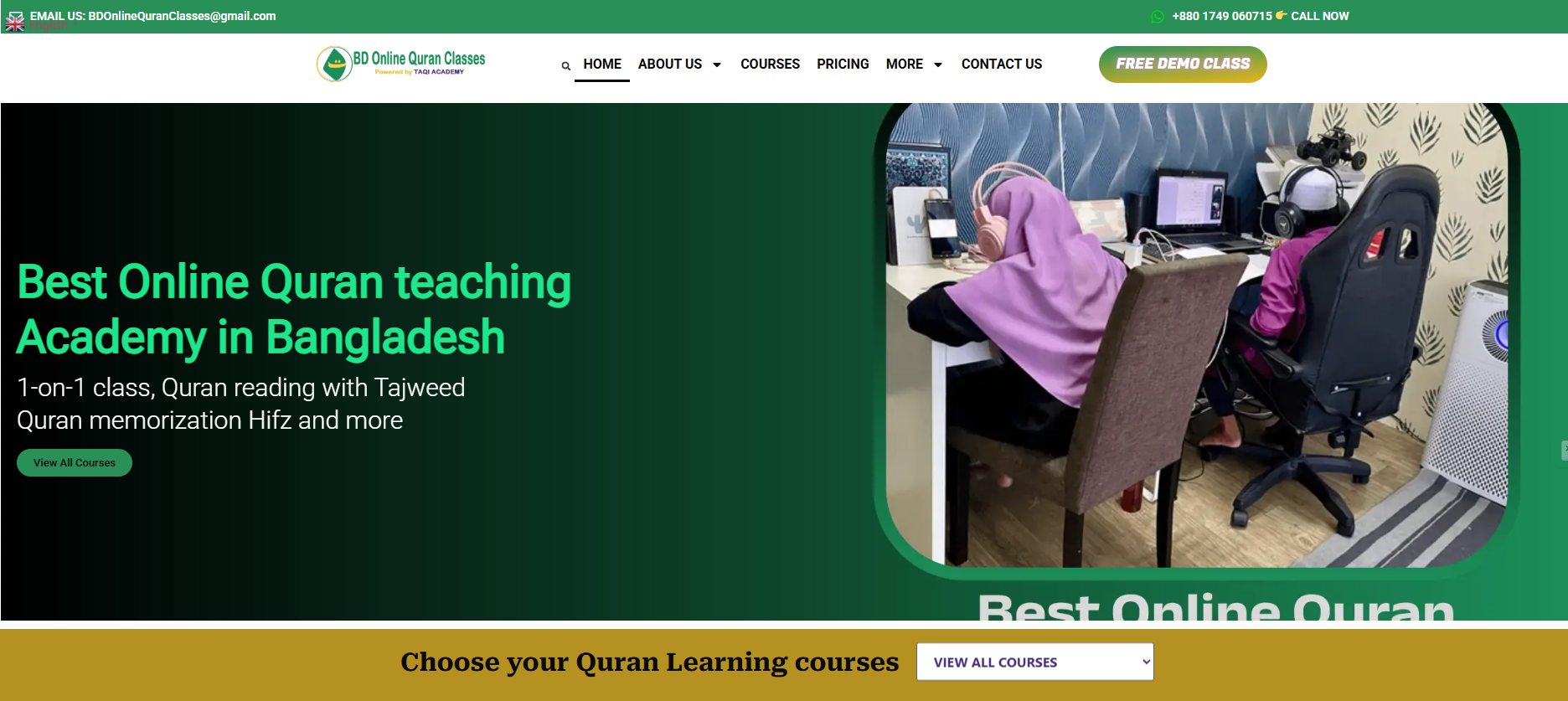 BD Online Quran Classes