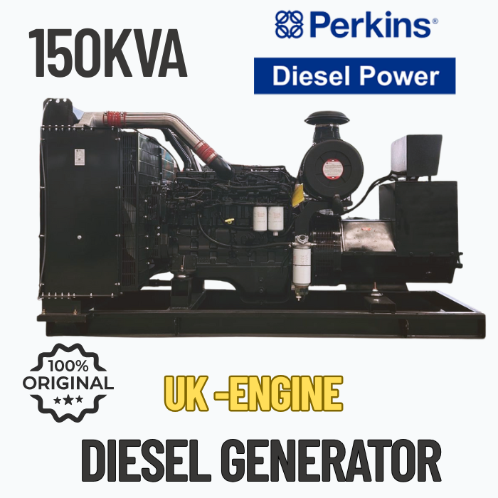 150 kVA Perkins AGG Diesel Generator for Sale – High Performance & Durable ⚡