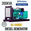 200 kVA Perkins AGG Diesel Generator for Sale – Powerful & Reliable ⚡