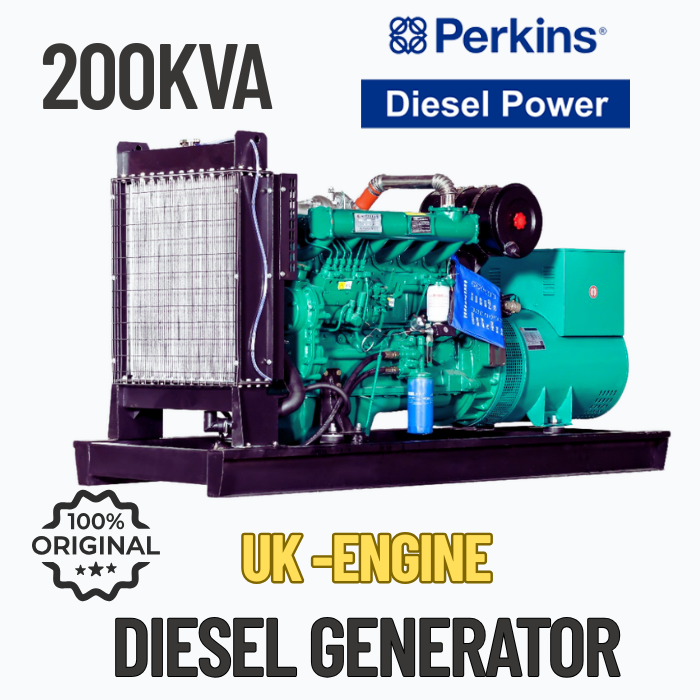 200 kVA Perkins AGG Diesel Generator for Sale – Powerful & Reliable ⚡