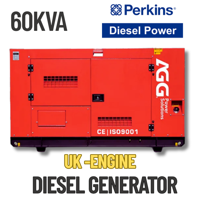 60 kVA Perkins AGG Diesel Generator for Sale – Powerful & Fuel Efficient ⚡