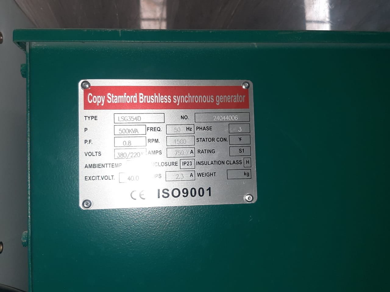 500 kVA HMan Diesel Generator for Sale – Heavy-Duty & Reliable ⚡