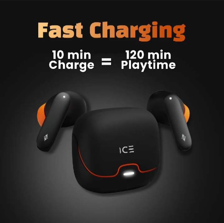 “ICE PRIME PRO TWS Earbuds – Premium ENC | 100 Hour Playtime – Brand New”