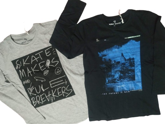 Boys Printed Full Sleeve Tshirt.