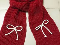 Mikasa scarf 🧣 / maflar Handmade scarf, original, soft material, delivery available