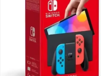 New Stock 100% BEST SALES Switch – OLED With Neon Blue and Neon Red Ready to Ship