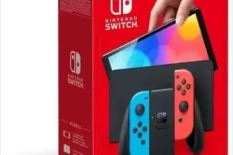 New Stock 100% BEST SALES Switch – OLED With Neon Blue and Neon Red Ready to Ship