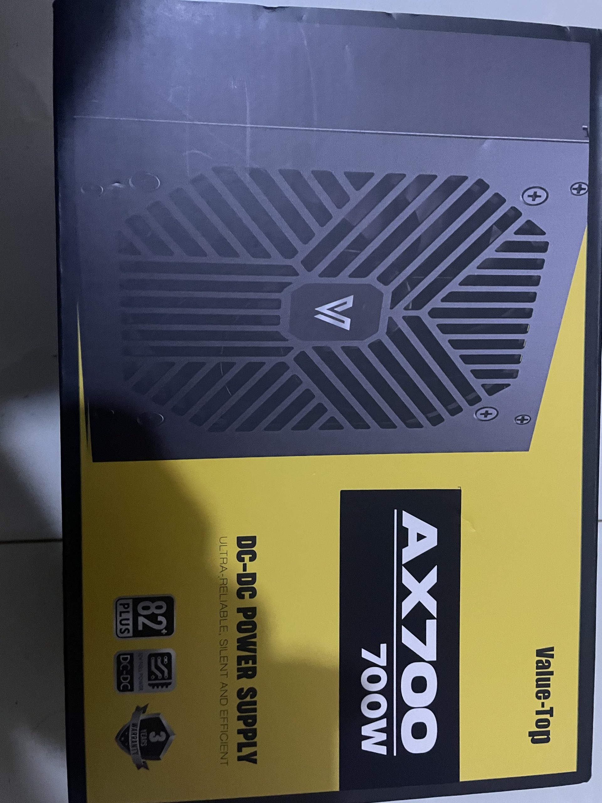 Value top Ax 700W power supply (3 years warranty left)