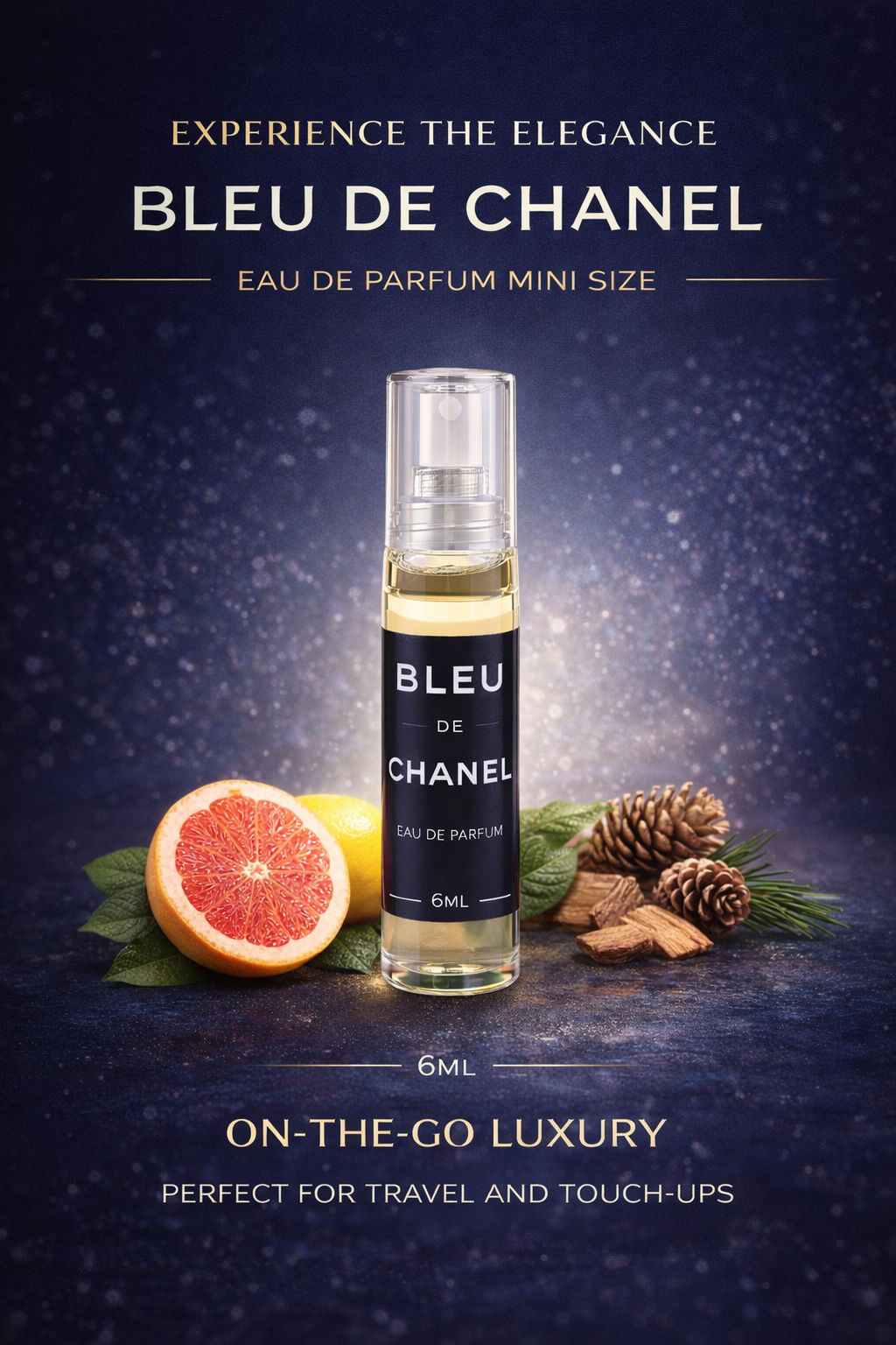 Bleu De Chanel Concentrated Perfume -6ml (men)