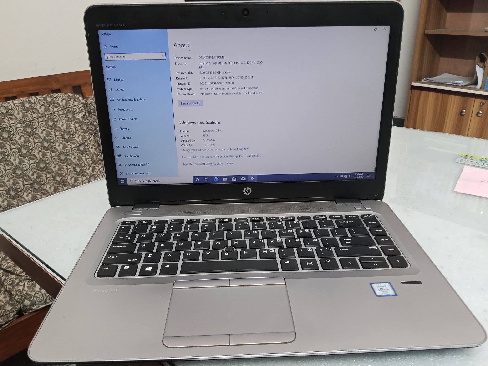 hp elitebook 840 G3 intel core i5 6th gen al arab laptop corner