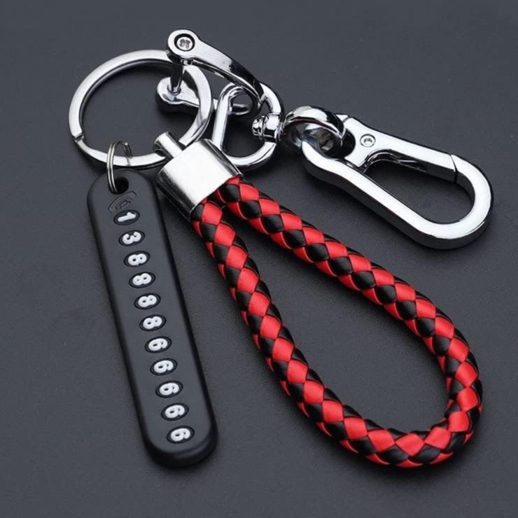 Mobile number key ring, smart ring|প্রিমিয়াম মেটাল কি রিং Premium Metal Key Ring