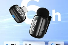 BOYA mini-17 The World\\\’s Tiniest Wireless Microphone for Type C