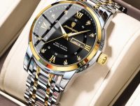 POEDAGAR 936 Luxury Men’s Watch (butterfly Lock)